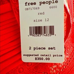 2 piece pants and cropped top from Free People